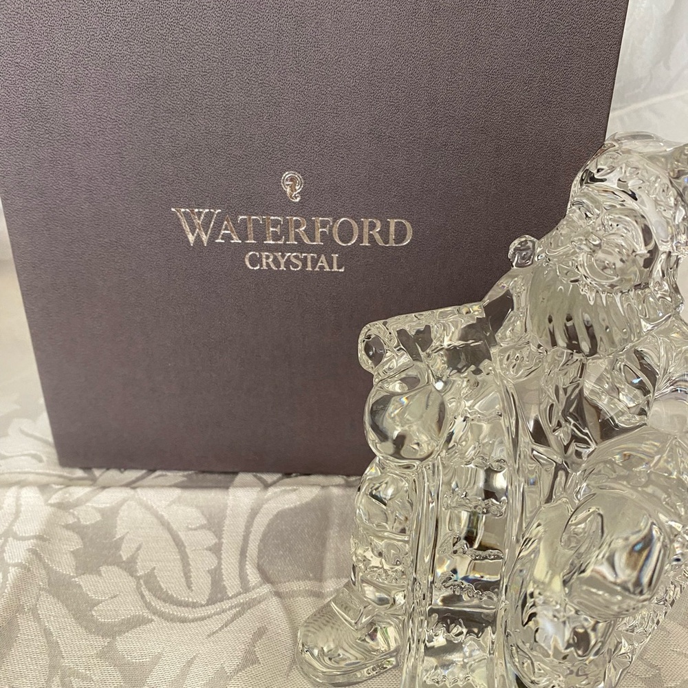Waterford Crystal Santa Claus Figurine